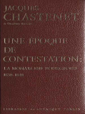 cover image of Une époque de contestation